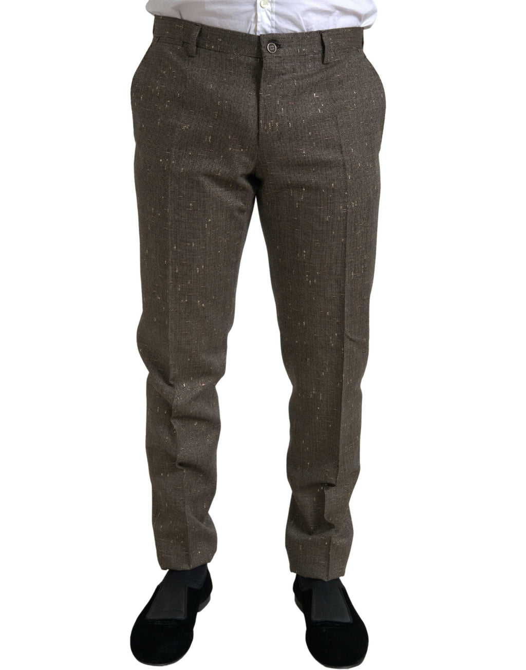 Dolce & Gabbana Brown Chino Pants for Men