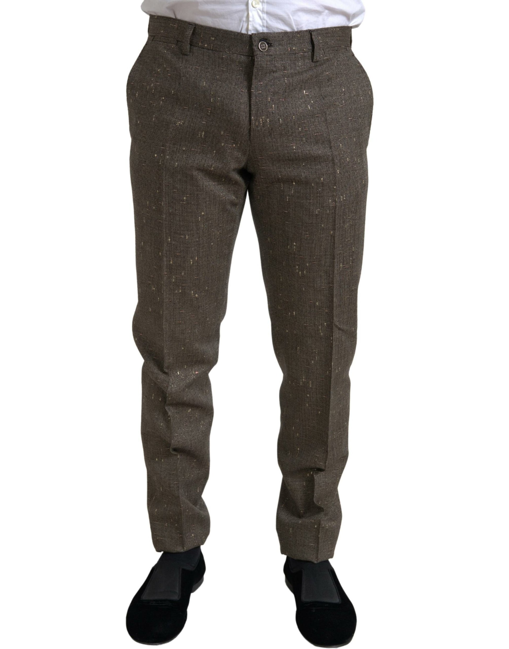 Dolce & Gabbana Brown Chino Pants for Men
