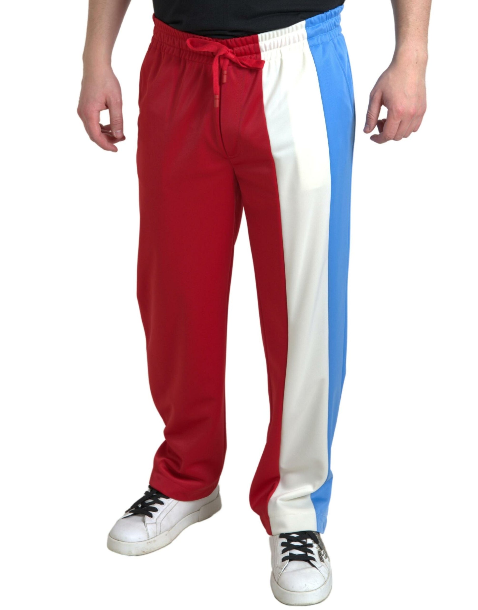 Dolce & Gabbana Multicolor Athletic Pants for Men detail view