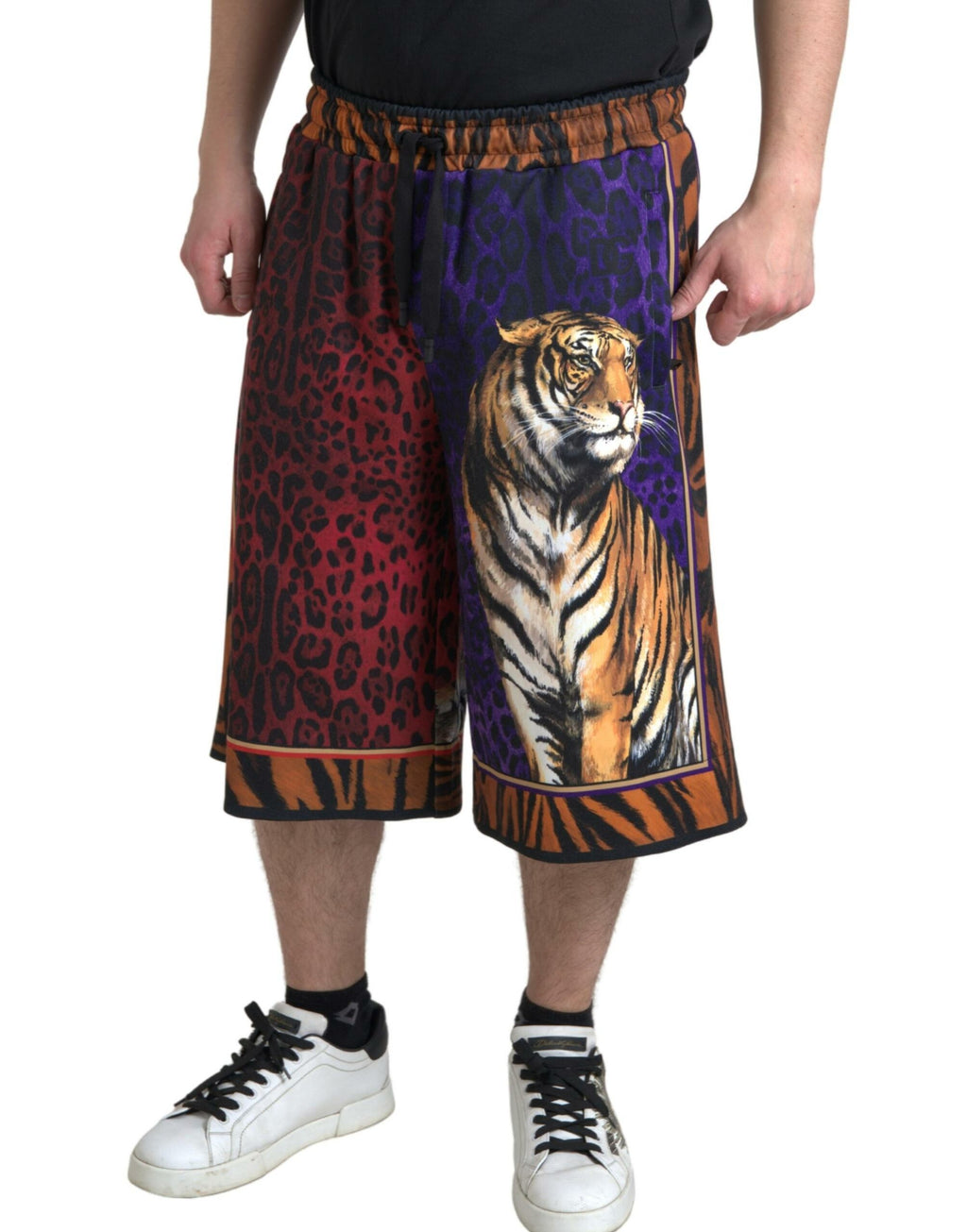 Dolce & Gabbana Multicolor Bermuda for Men detail view