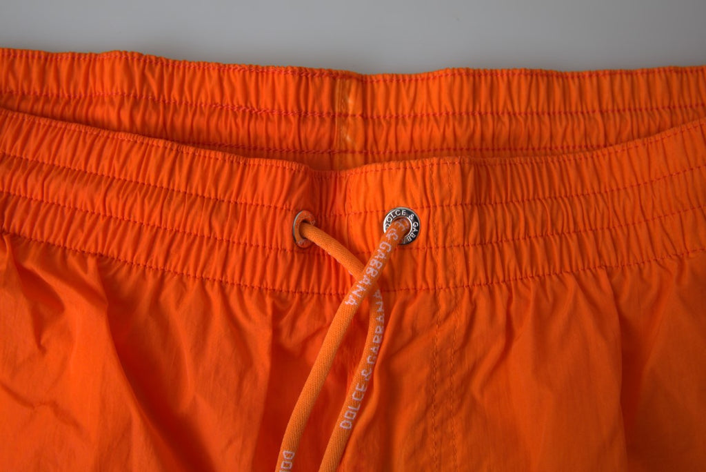 Short de bain Dolce & Gabbana dégradé orange et bleu