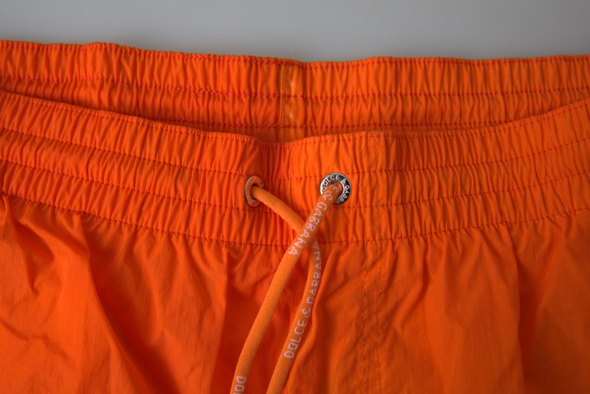 Short de bain Dolce & Gabbana dégradé orange et bleu