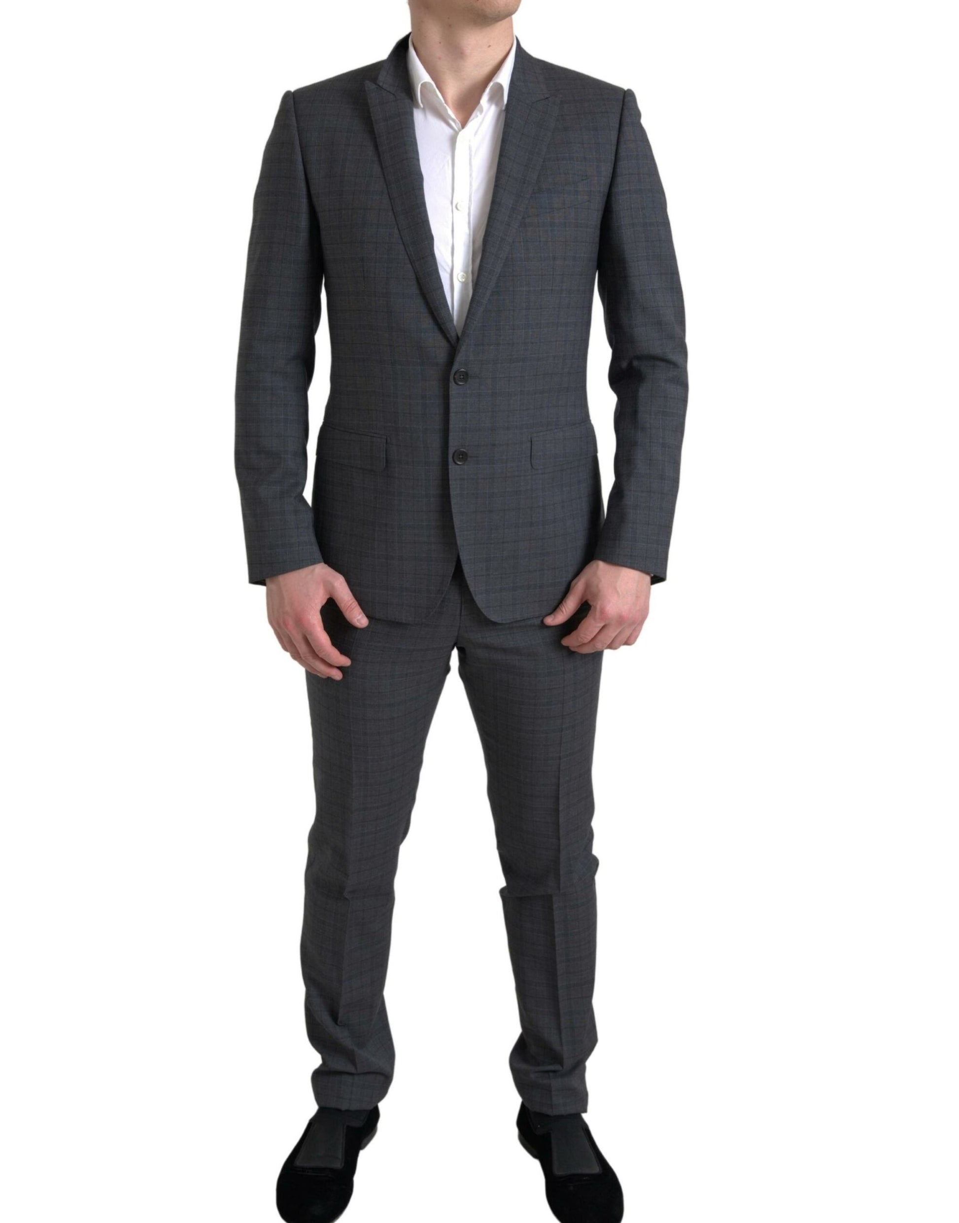 Dolce & Gabbana Grey Two Piece Suits for Men