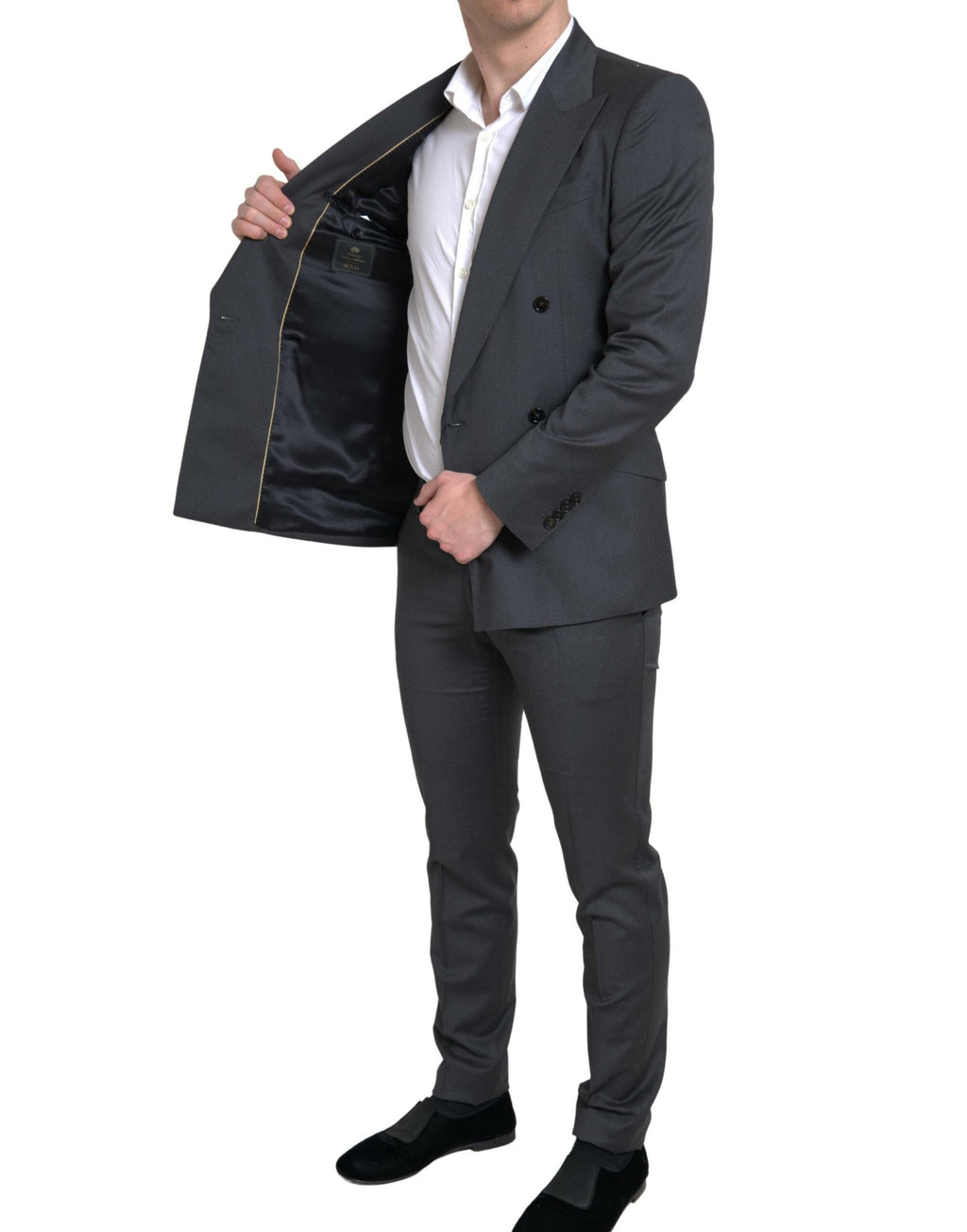 Dolce & Gabbana Grey Two Piece Suits for Men additional view