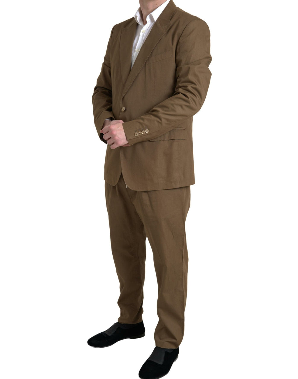 Dolce & Gabbana Brown Two Piece Suits for Men