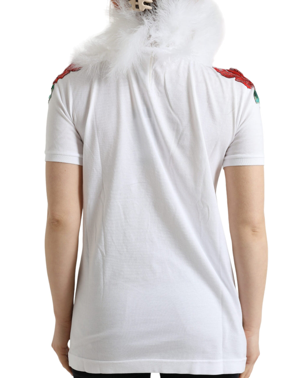 Dolce & Gabbana White T-Shirt for Women detail view
