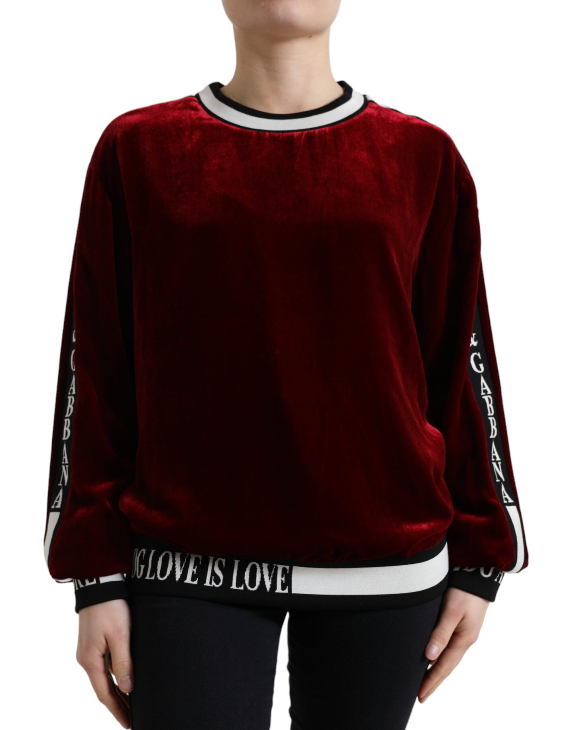 Dolce & Gabbana Red Sweatshirt for Women