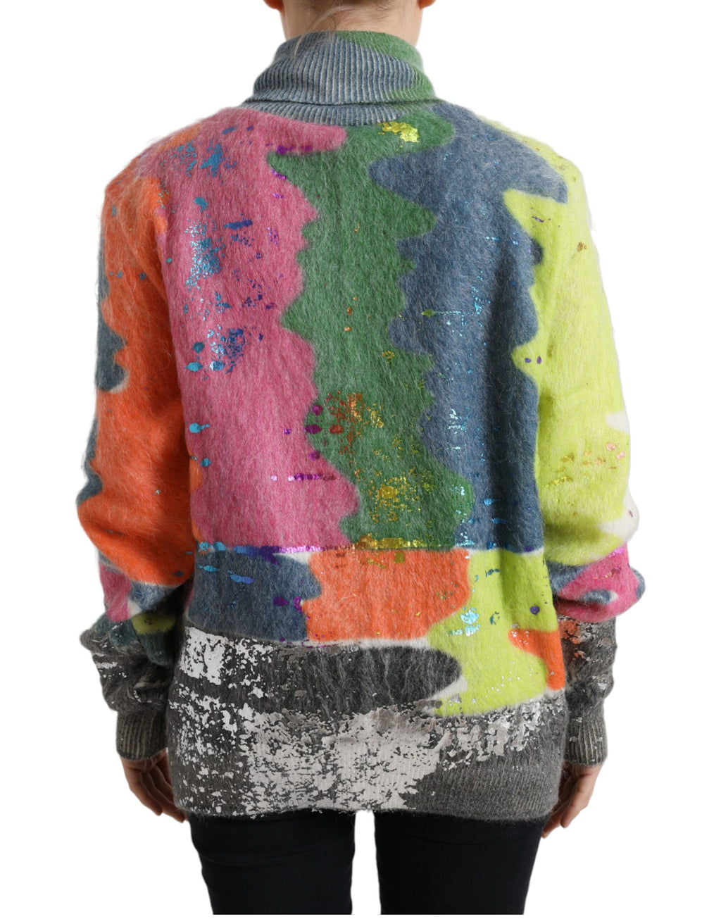 Dolce & Gabbana Multicolor Turtleneck for Women detail view