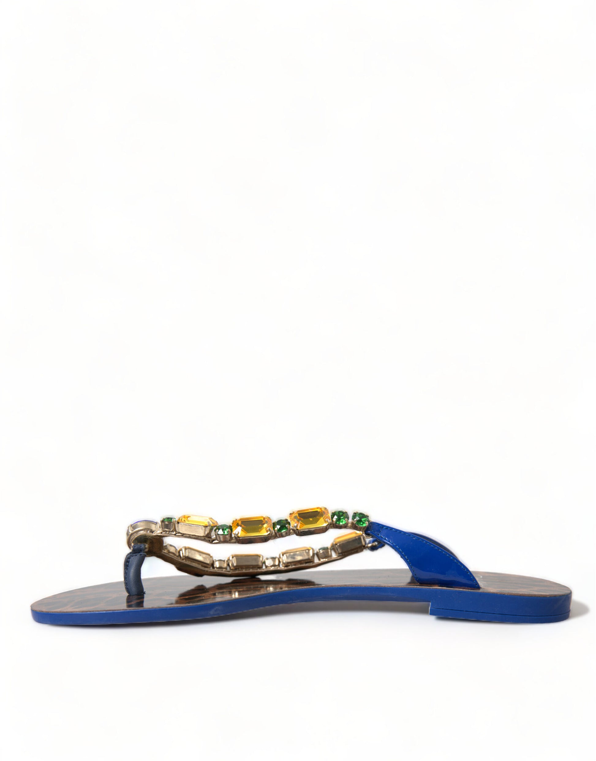 Dolce & Gabbana Blue Slides for Women additional view
