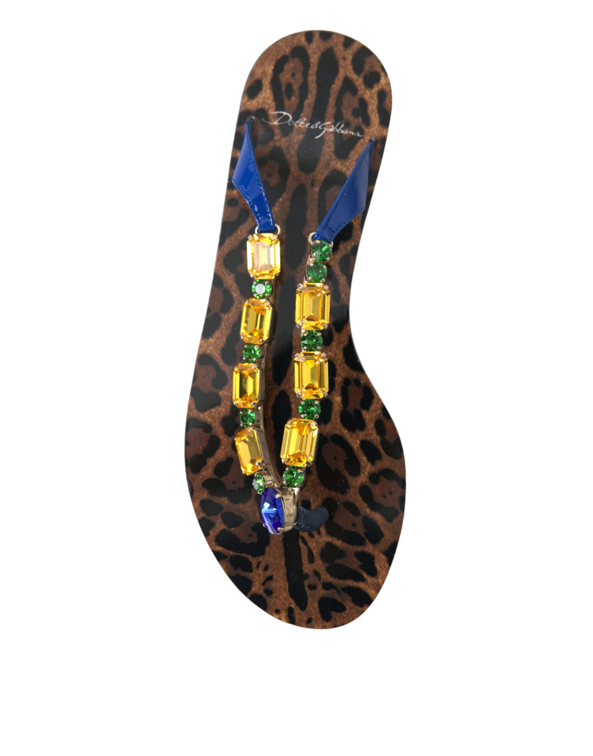 Dolce & Gabbana Blue Slides for Women additional view