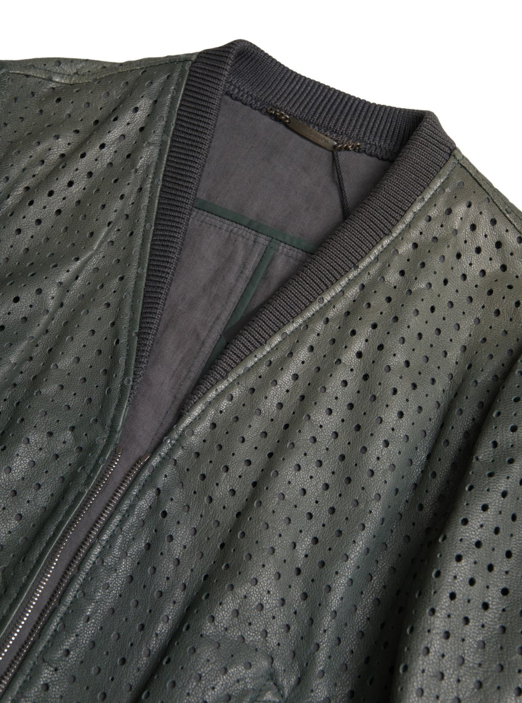 Dolce & Gabbana Green Bomber for Men detail view