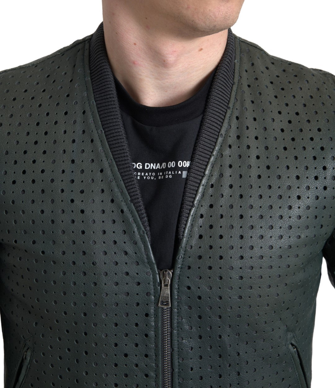 Dolce & Gabbana Green Bomber for Men alternate view
