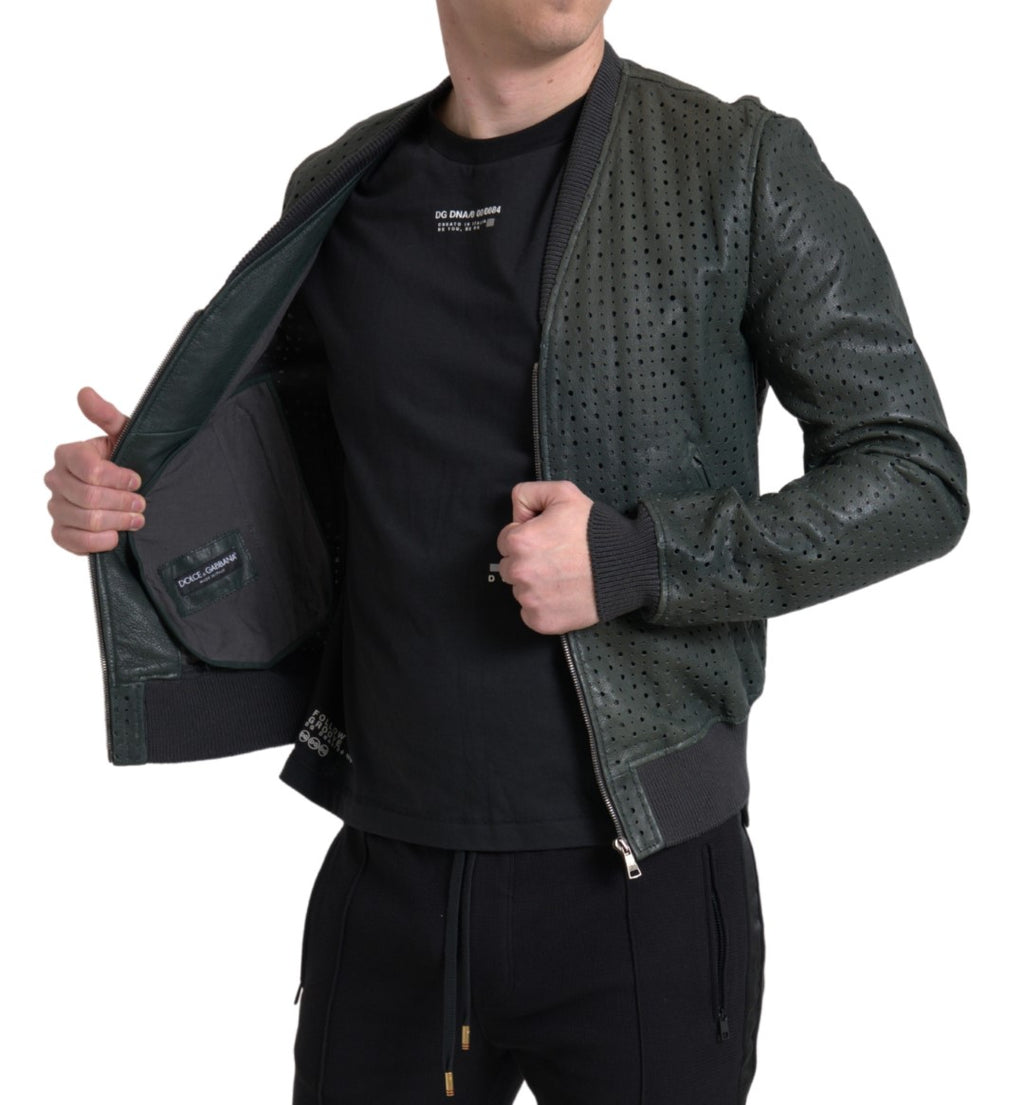 Dolce & Gabbana Green Bomber for Men additional view