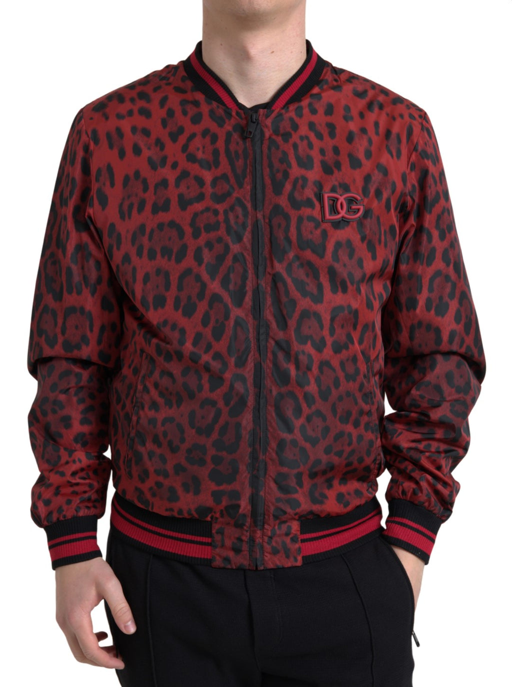 Dolce & Gabbana Red Bomber for Men