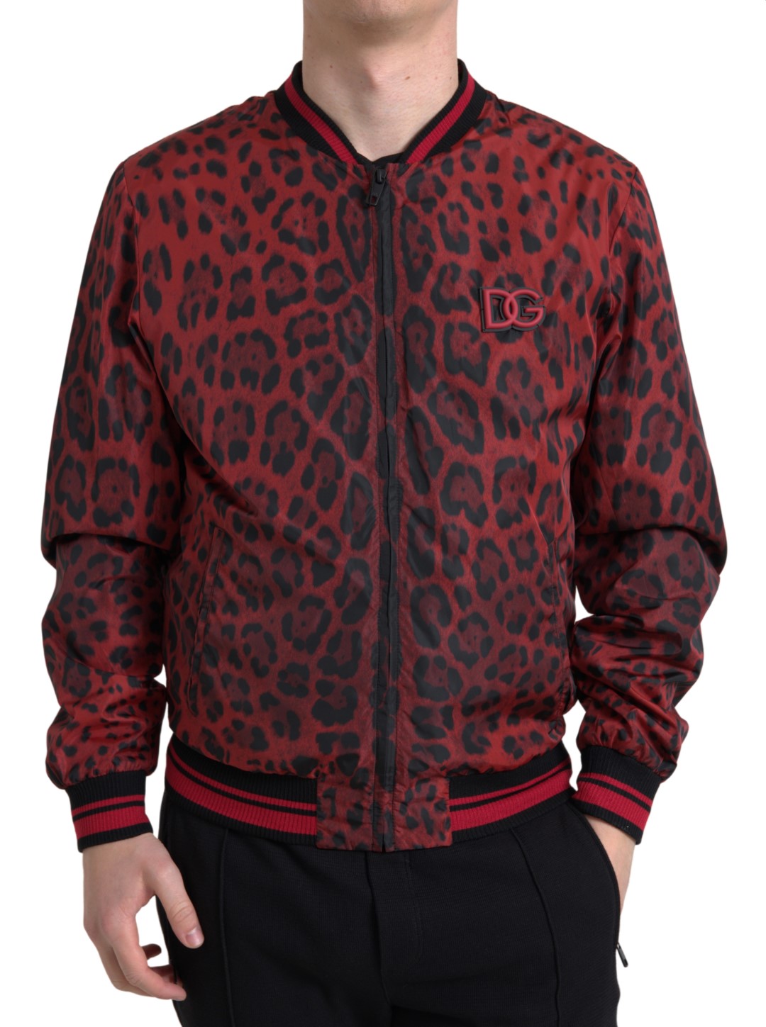 Dolce & Gabbana Red Bomber for Men