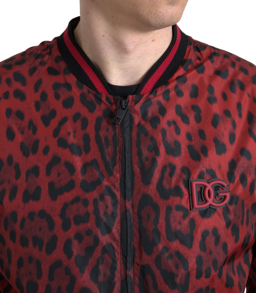 Dolce & Gabbana Red Bomber for Men additional view