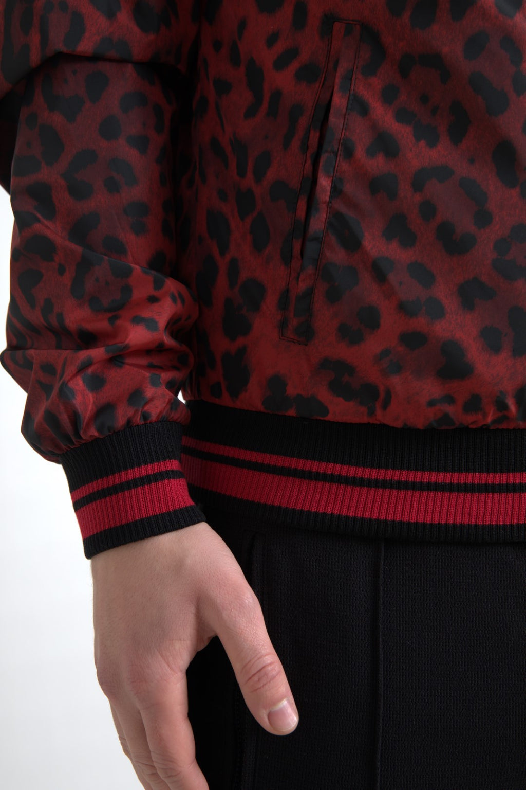 Dolce & Gabbana Red Bomber for Men additional view