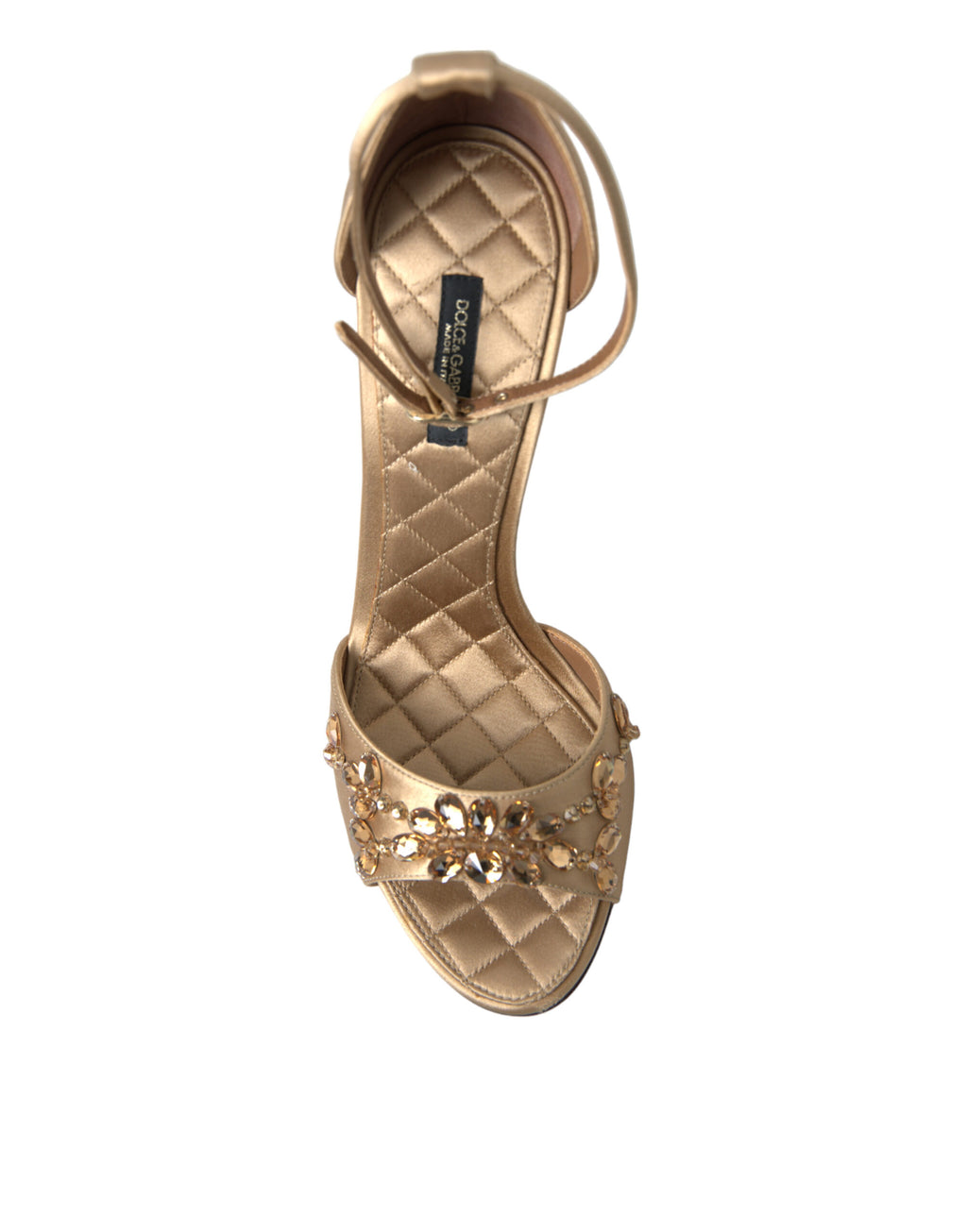 Dolce & Gabbana Gold Stiletto Heels for Women additional view