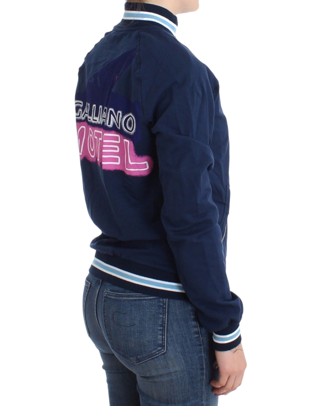 John Galliano Blue Cardigan for Women side view