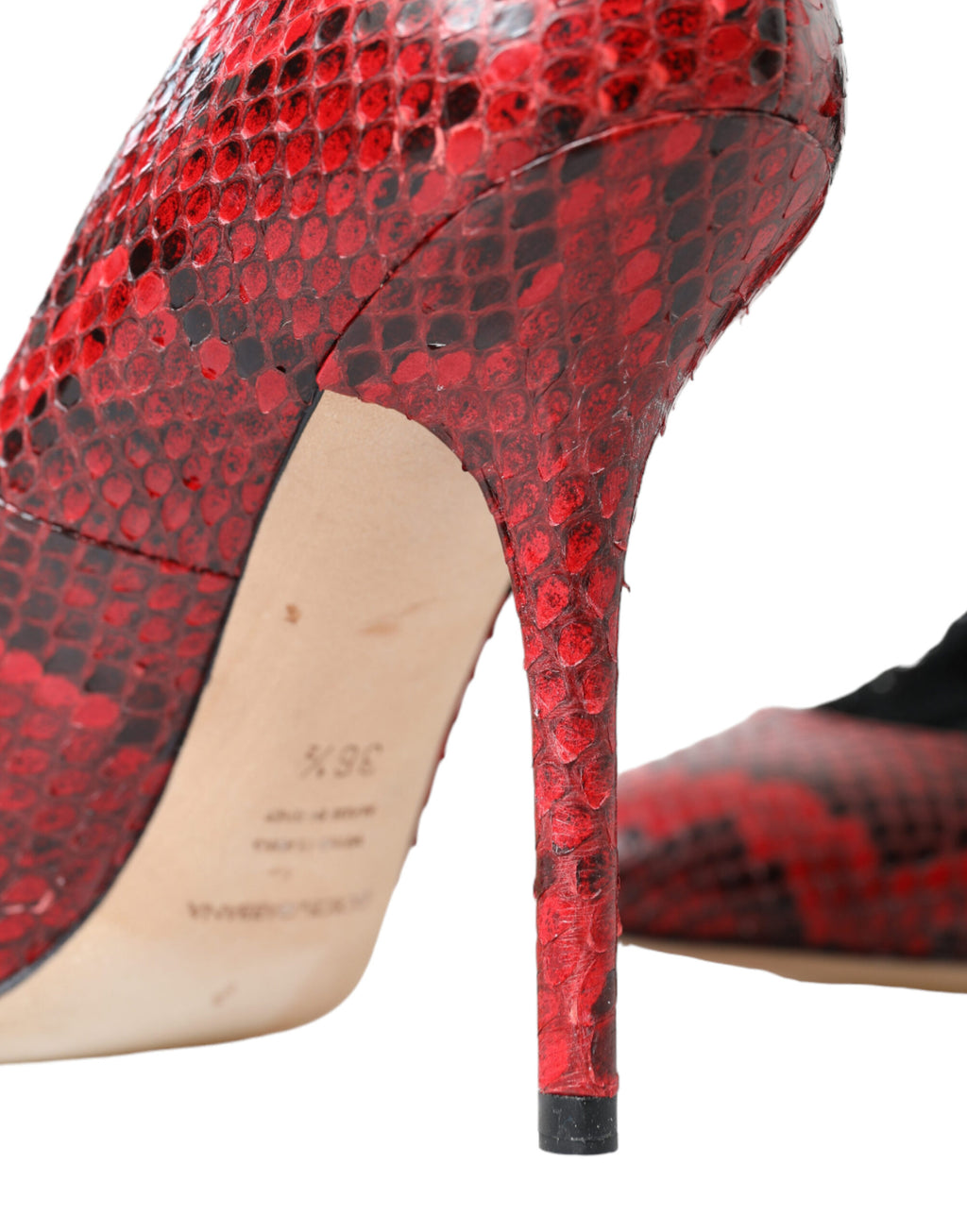 Dolce & Gabbana Red High Heel for Women additional view