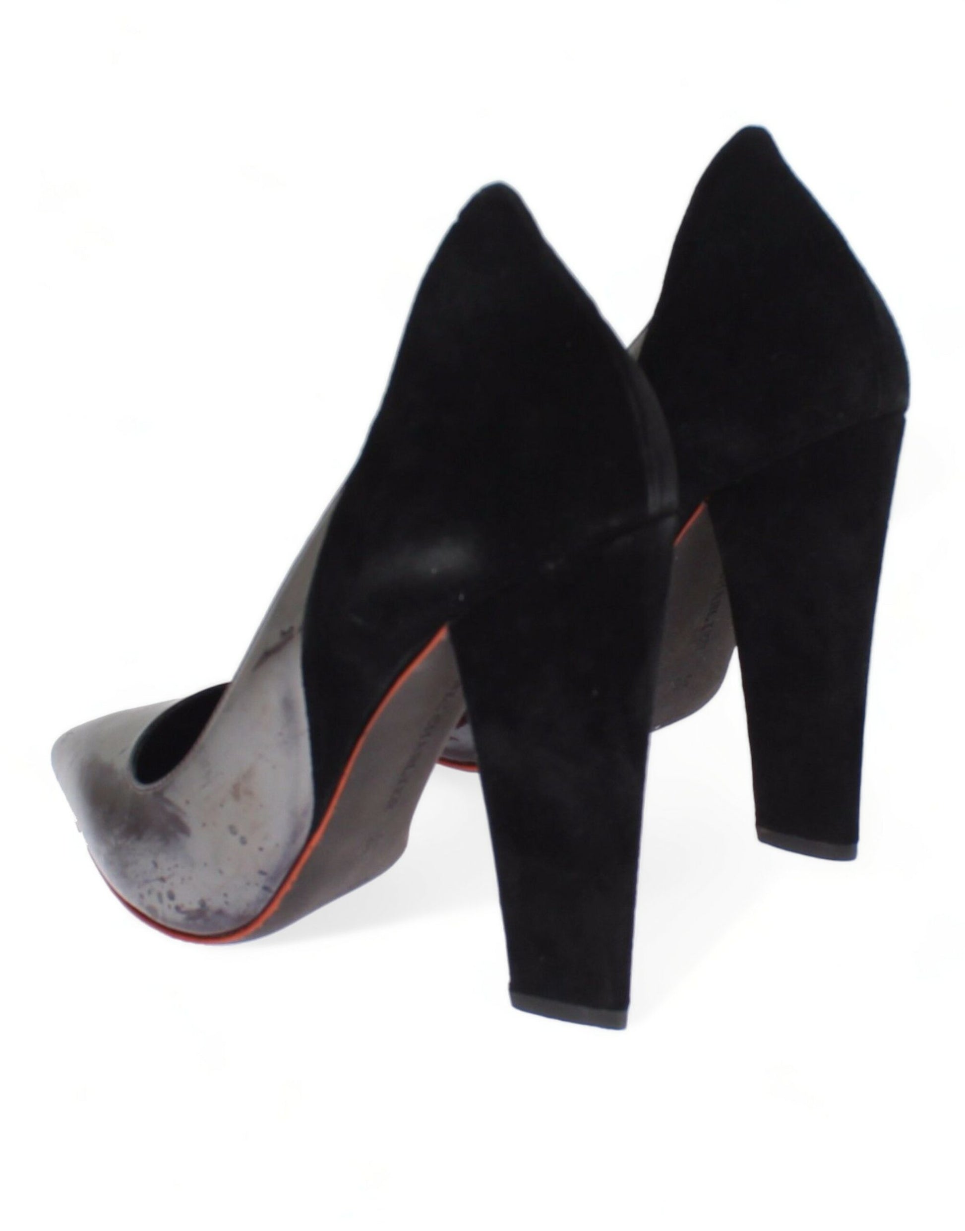 Cédric Charlier Grey High Heel for Women side view