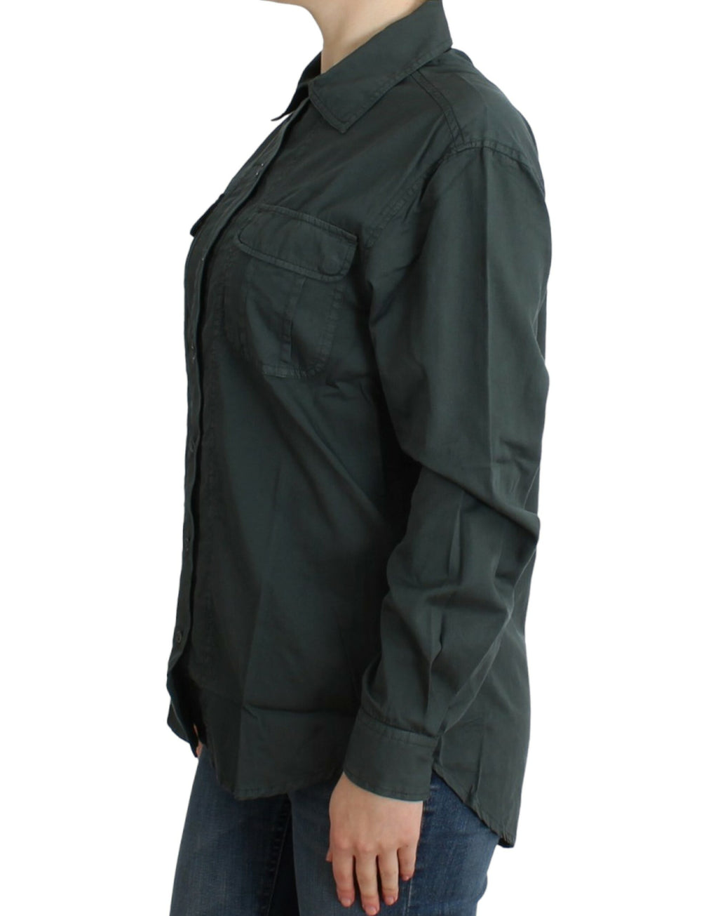 Chemise boutonnée Cavalli grise