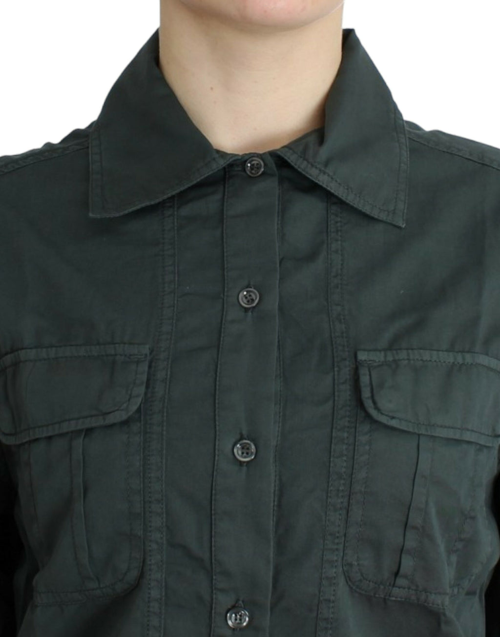 Chemise boutonnée Cavalli grise