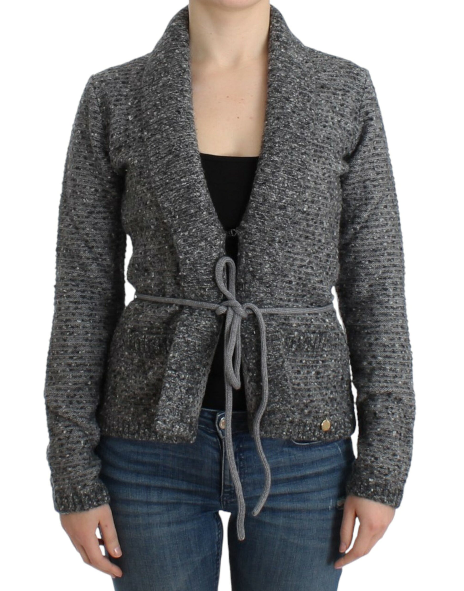 Cavalli Grey Cardigan for Women