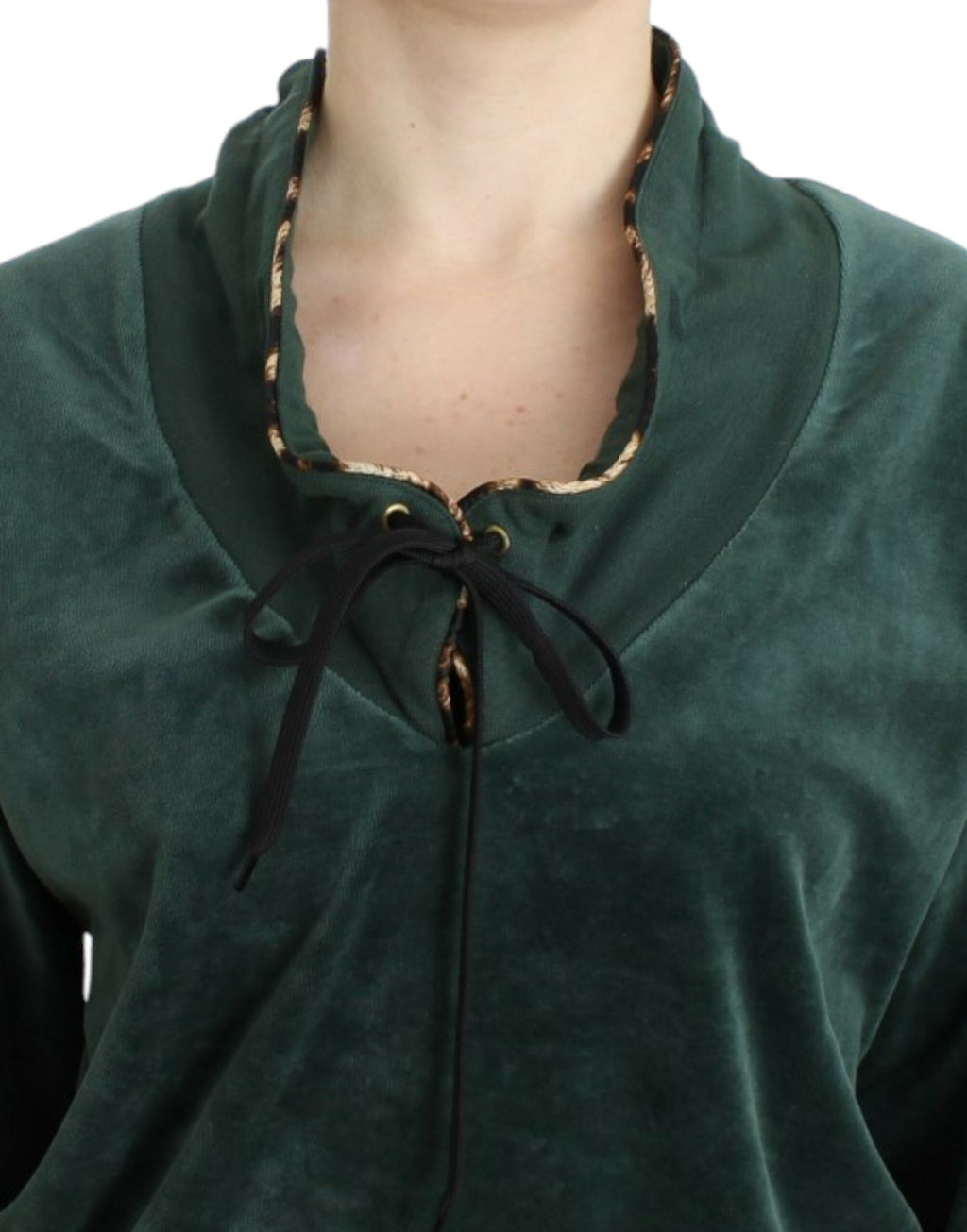 Cavalli Green Sweatshirt for Women additional view
