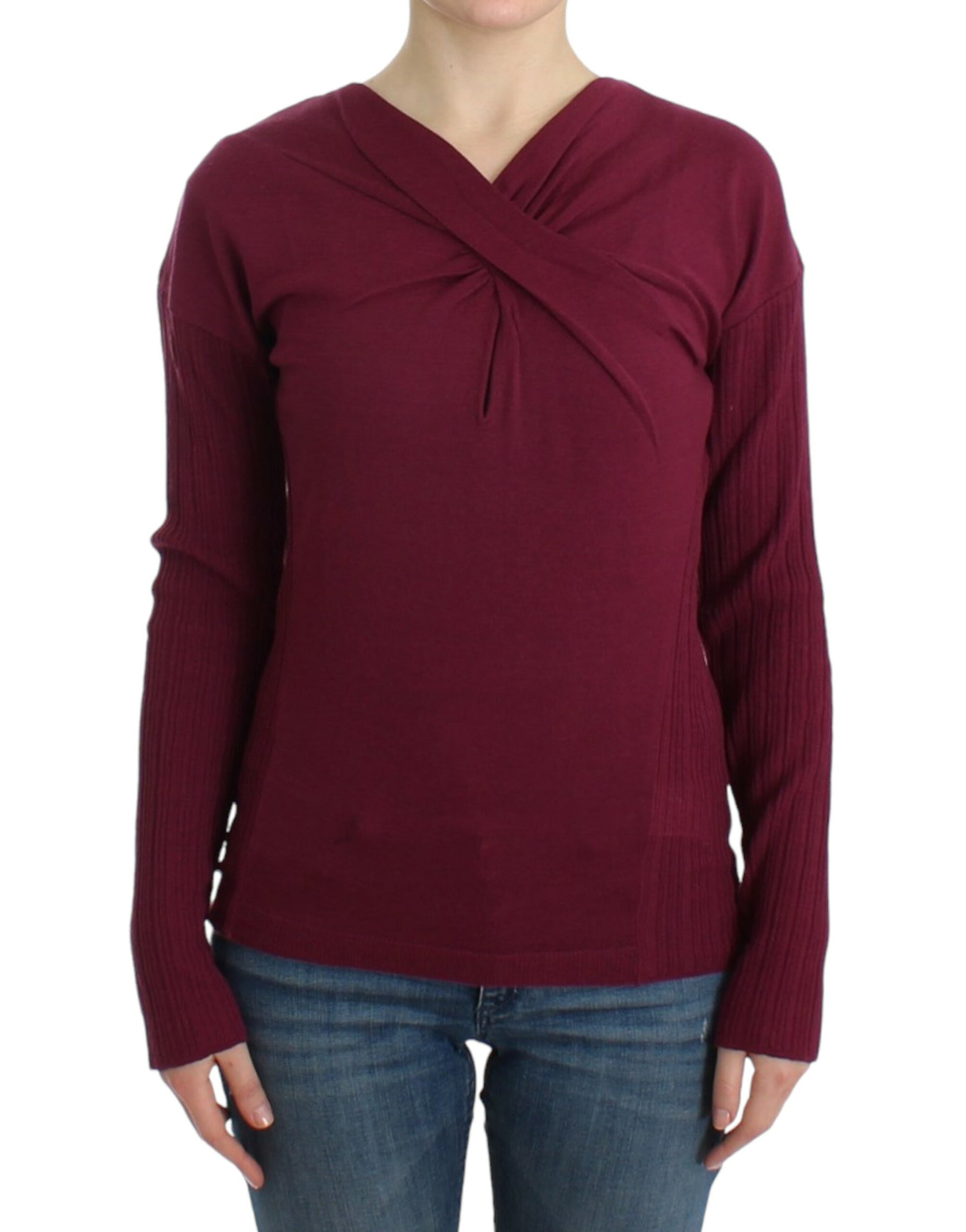 Cavalli Purple Sweatshirt for Women