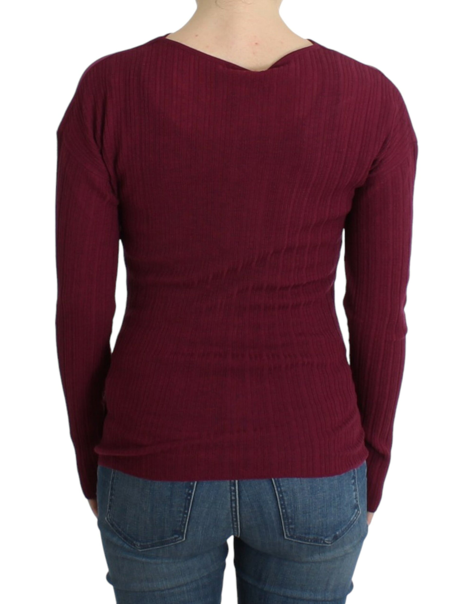 Cavalli Purple Sweatshirt for Women detail view