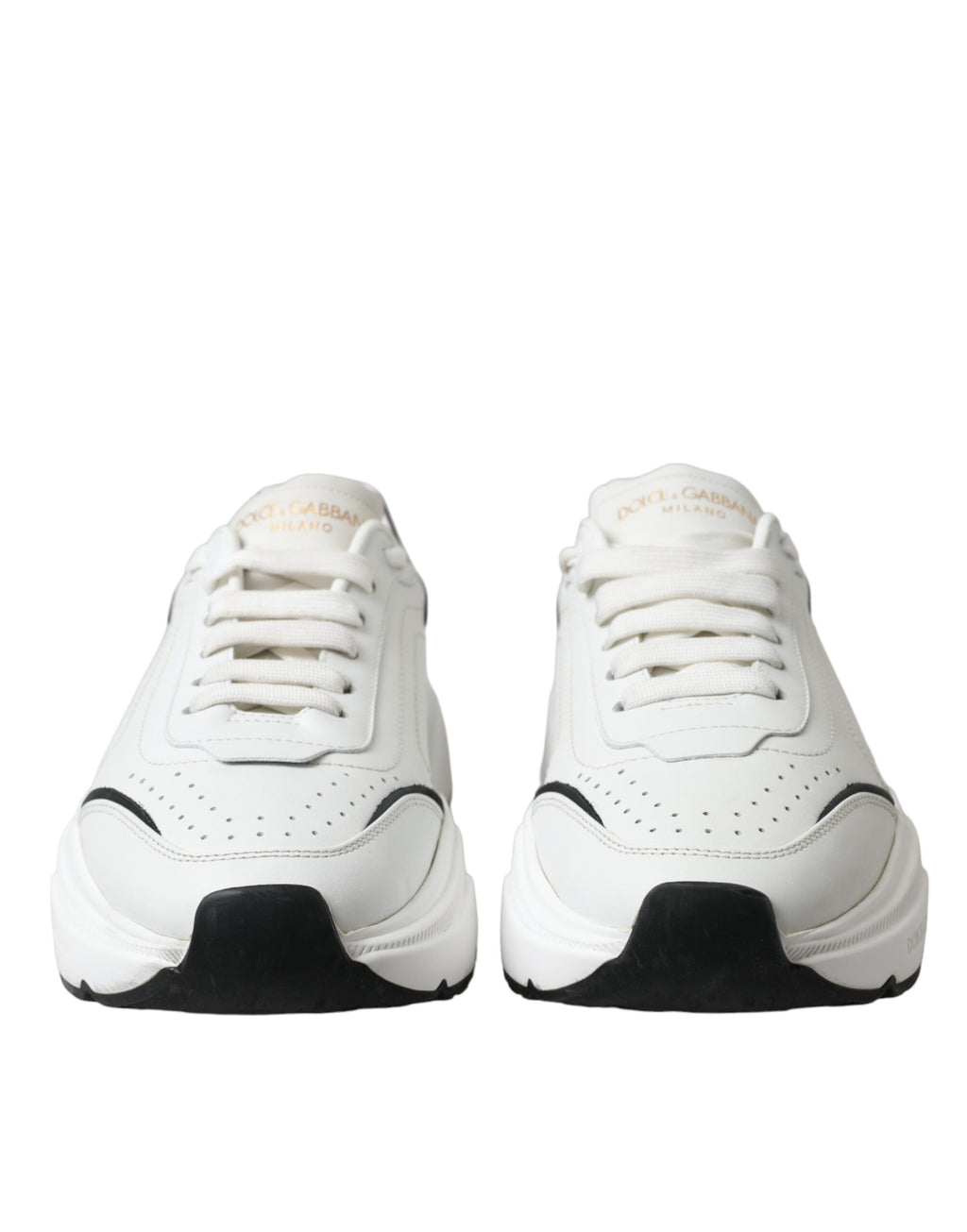 Chaussures Dolce & Gabbana Daymaster basses blanches et noires