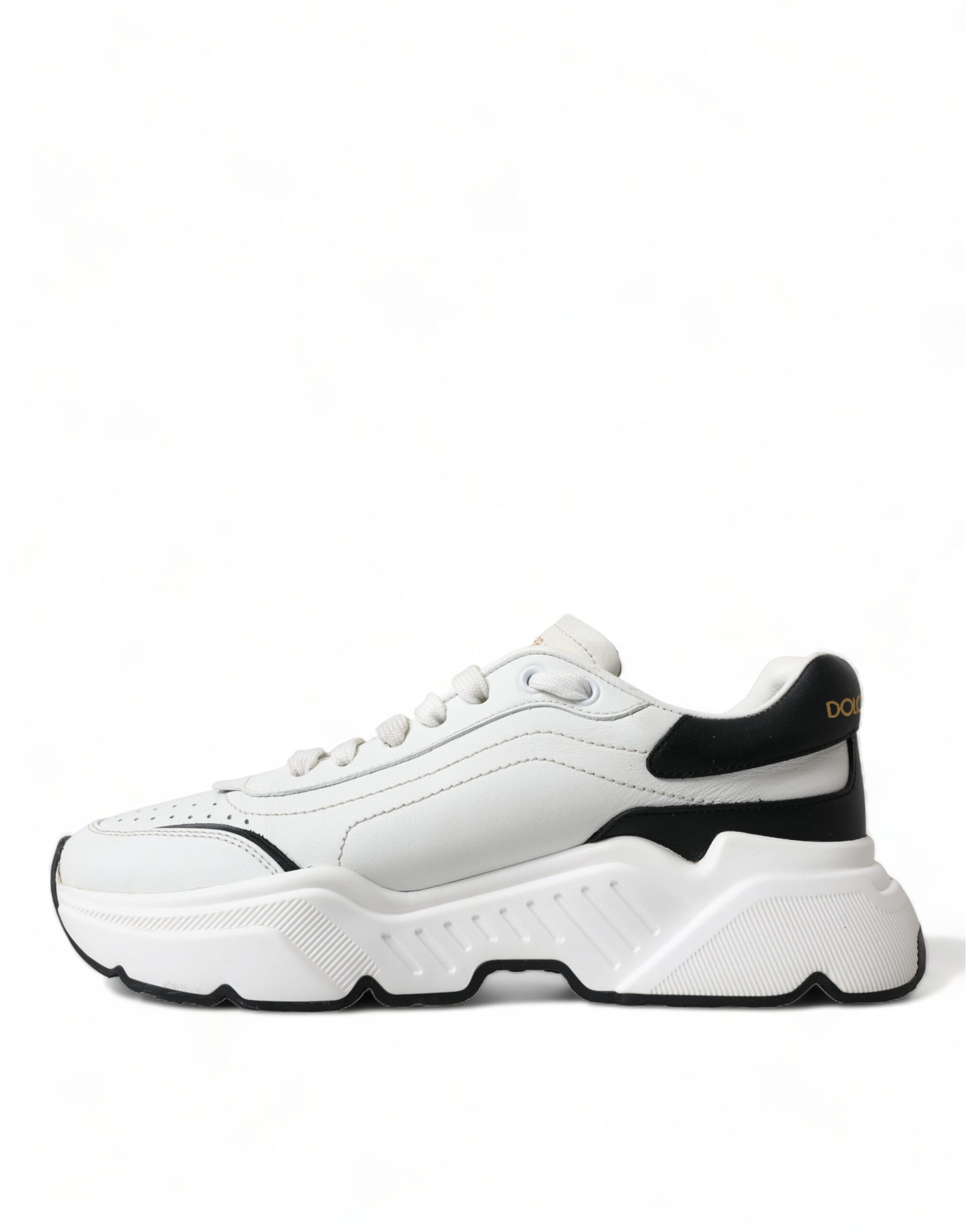 Chaussures Dolce & Gabbana Daymaster basses blanches et noires