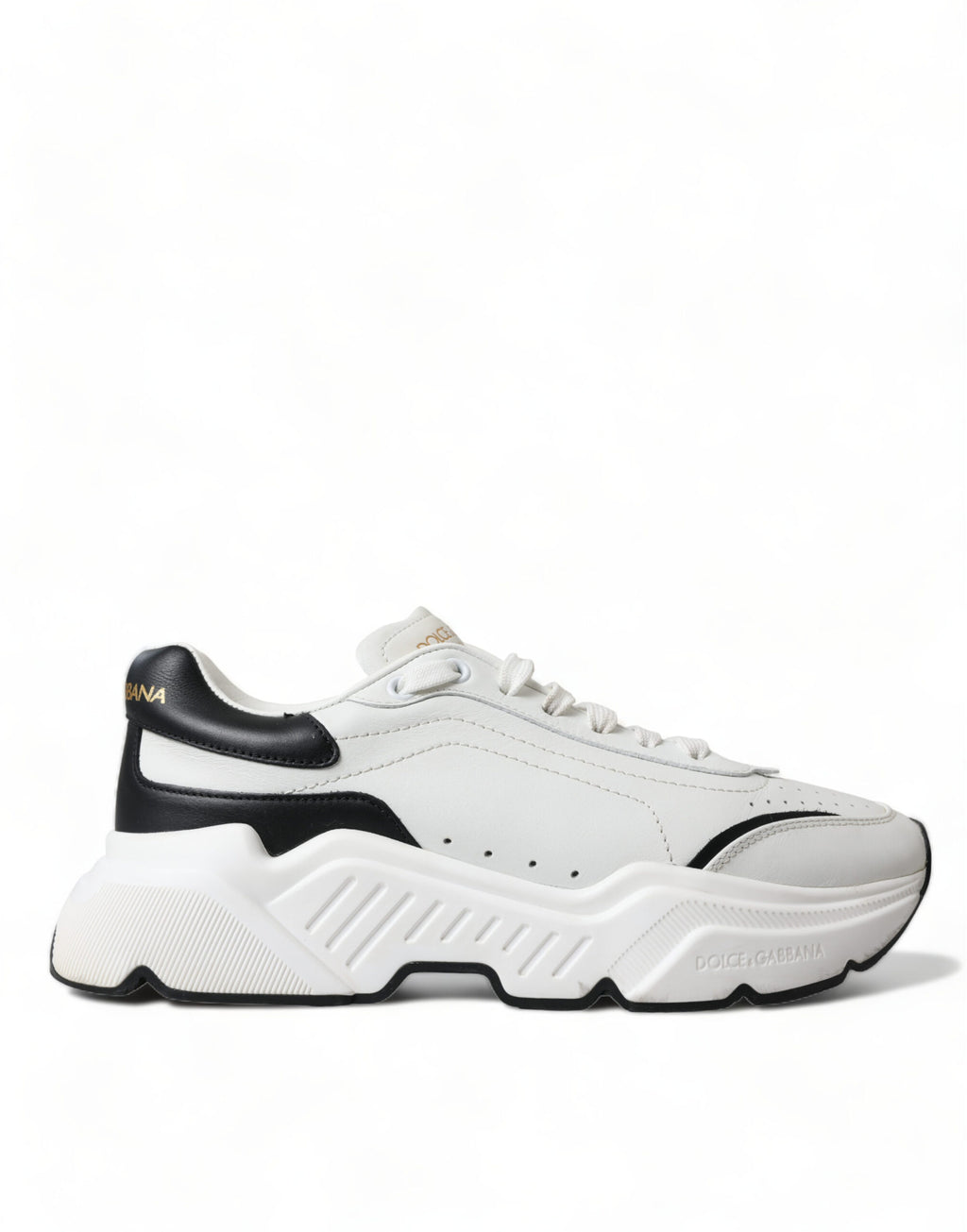 Chaussures Dolce & Gabbana Daymaster basses blanches et noires