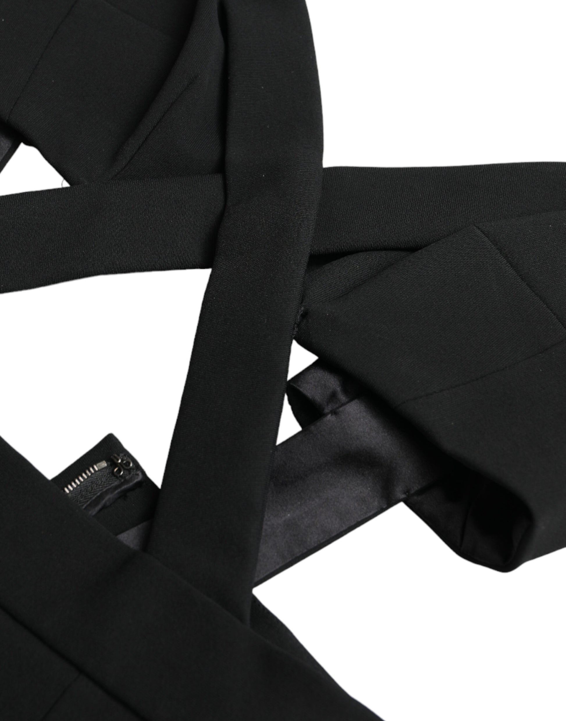 Dolce & Gabbana Black Midi Dress for Women additional view
