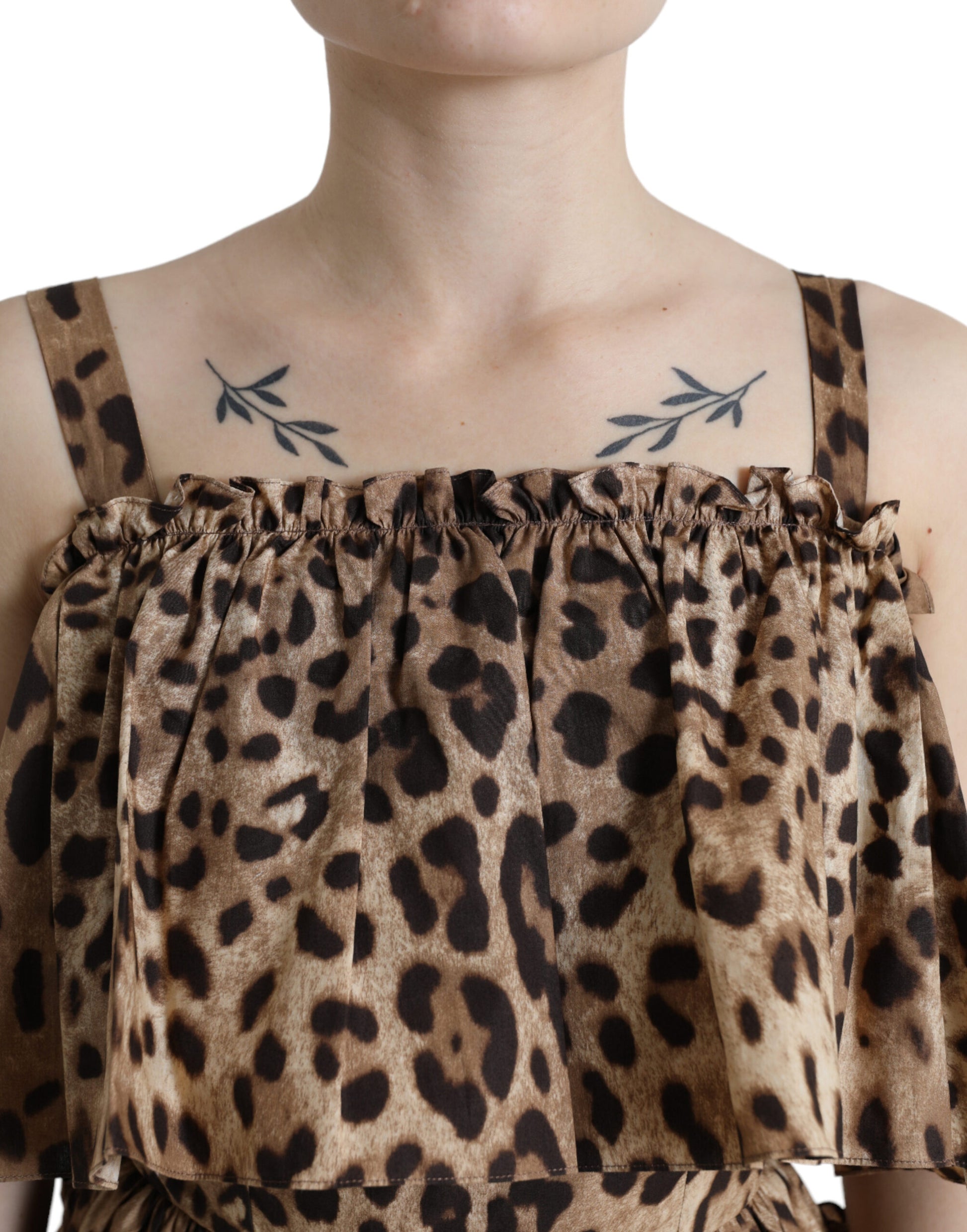 Dolce & Gabbana Brown Sleeveless for Women side view