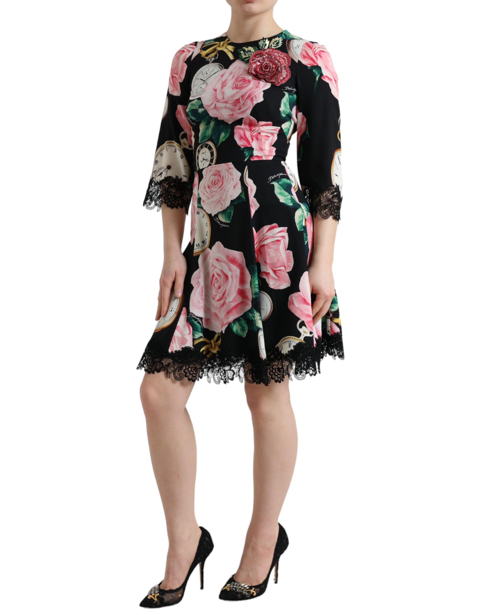 Dolce & Gabbana Black Casual Dress for Women alternate view