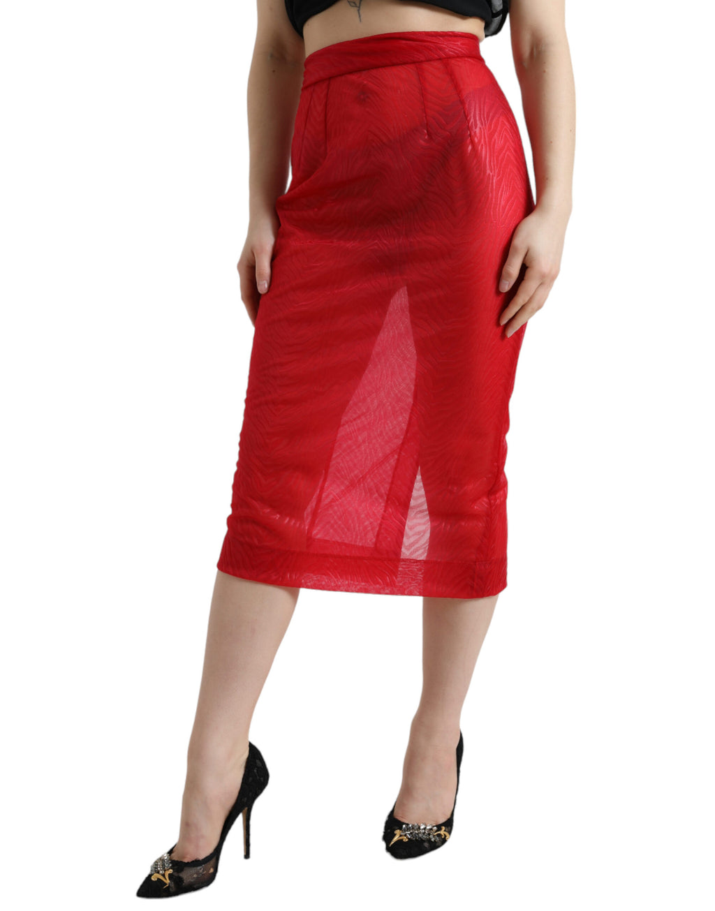 Dolce & Gabbana Red Midi for Women alternate view