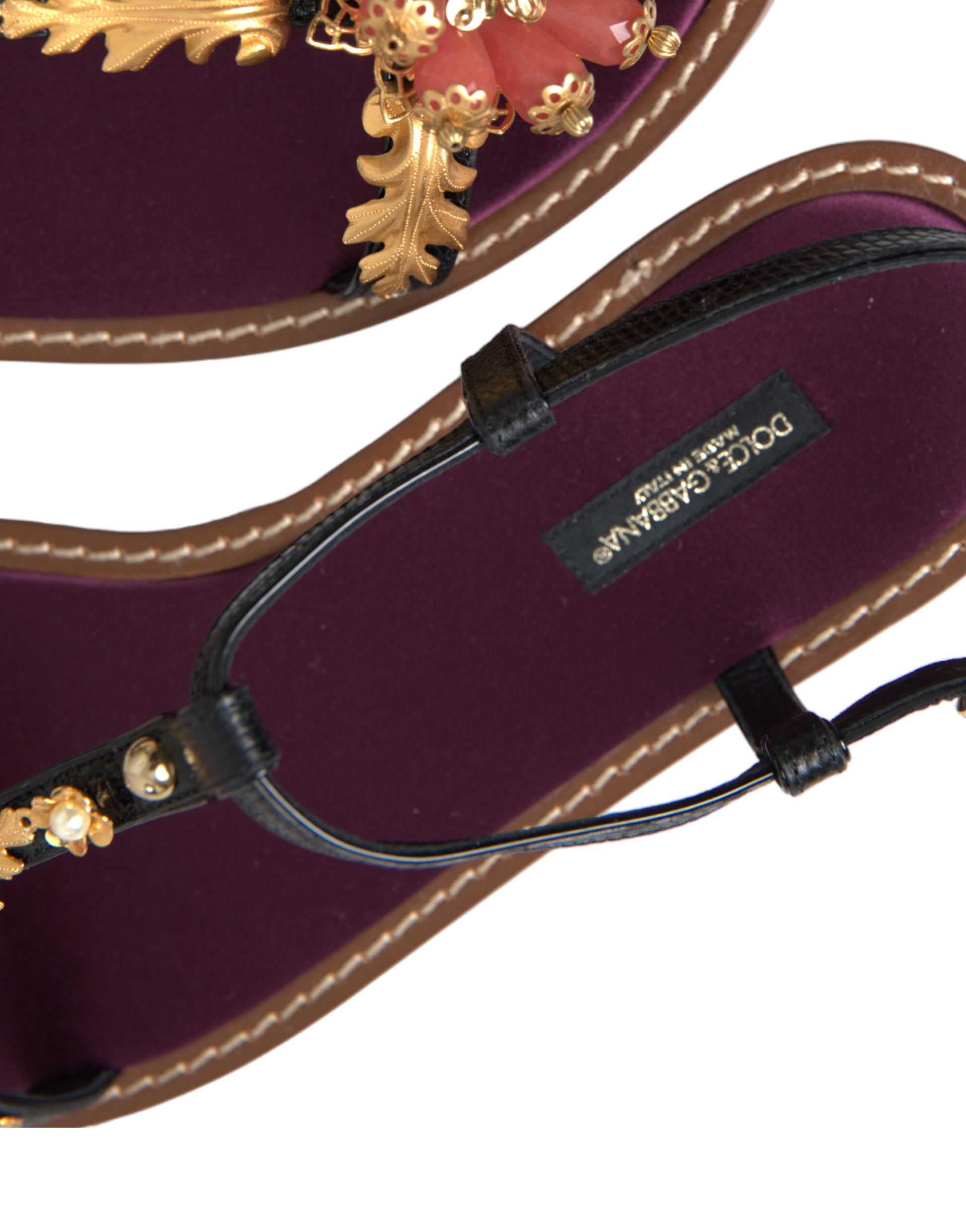 Dolce & Gabbana Black Flat for Women additional view