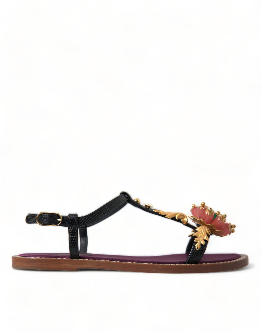 Dolce & Gabbana Black Flat for Women