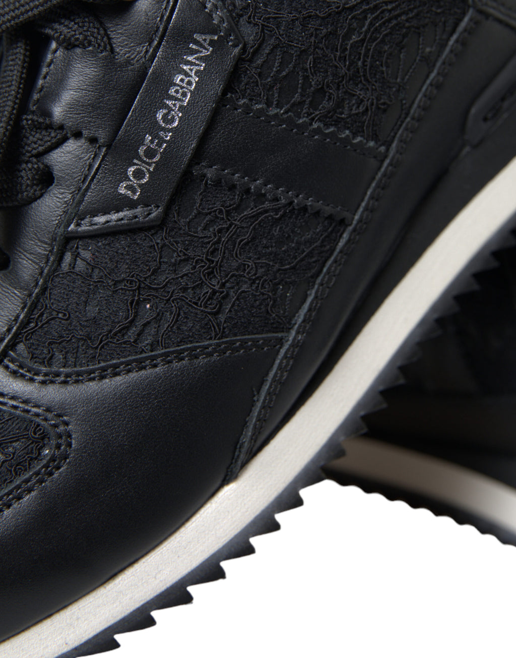 Dolce & Gabbana Black Low Top Sneakers for Women alternate view