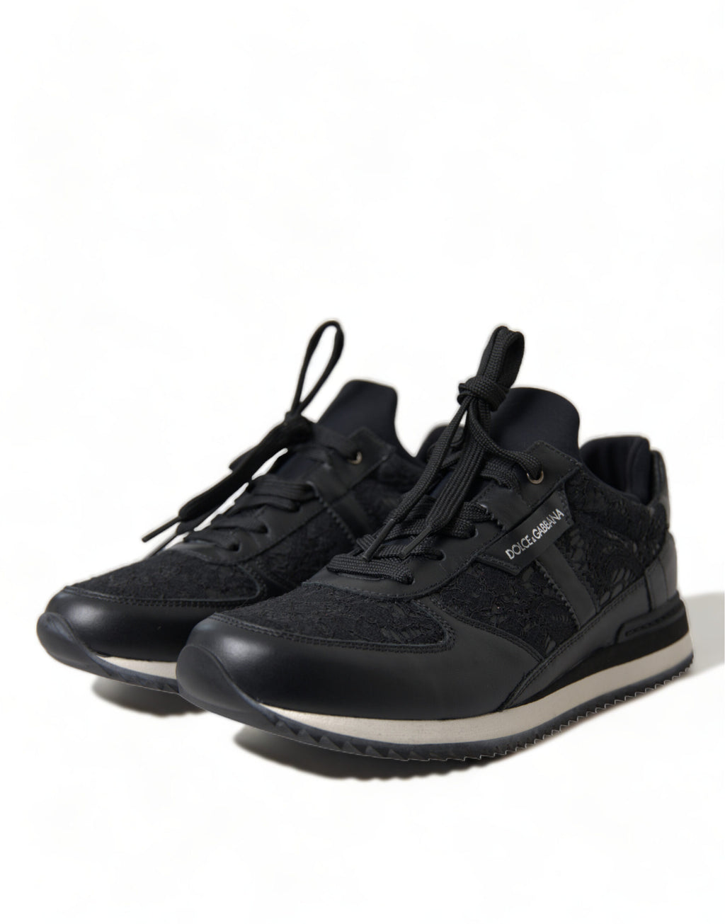 Dolce & Gabbana Black Low Top Sneakers for Women additional view