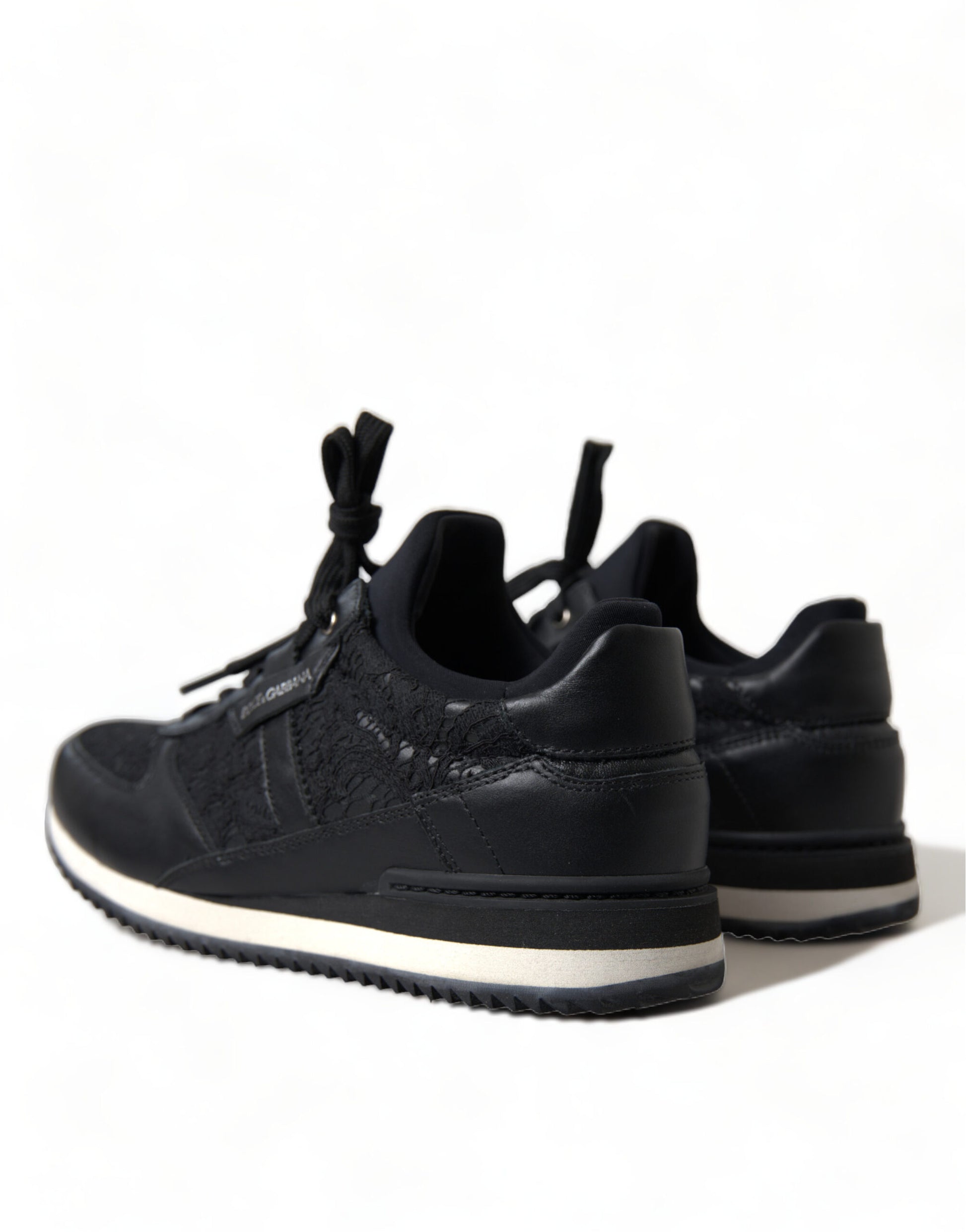 Dolce & Gabbana Black Low Top Sneakers for Women additional view