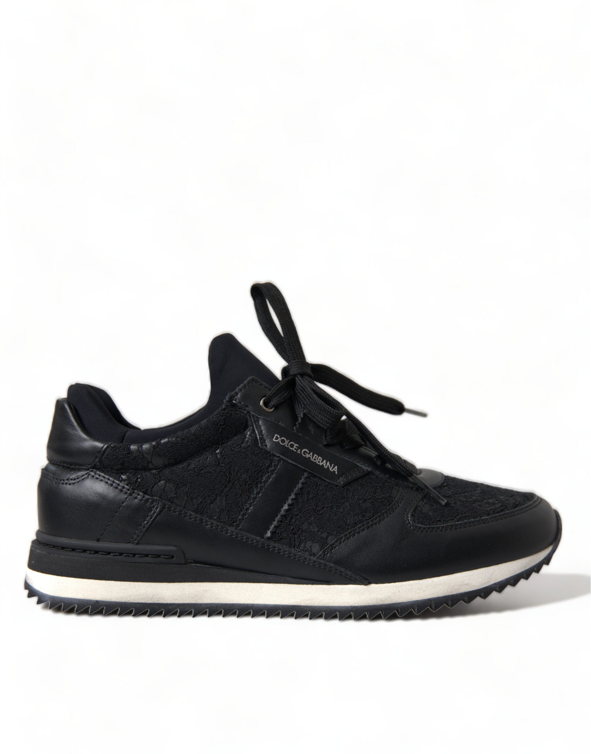Dolce & Gabbana Black Low Top Sneakers for Women