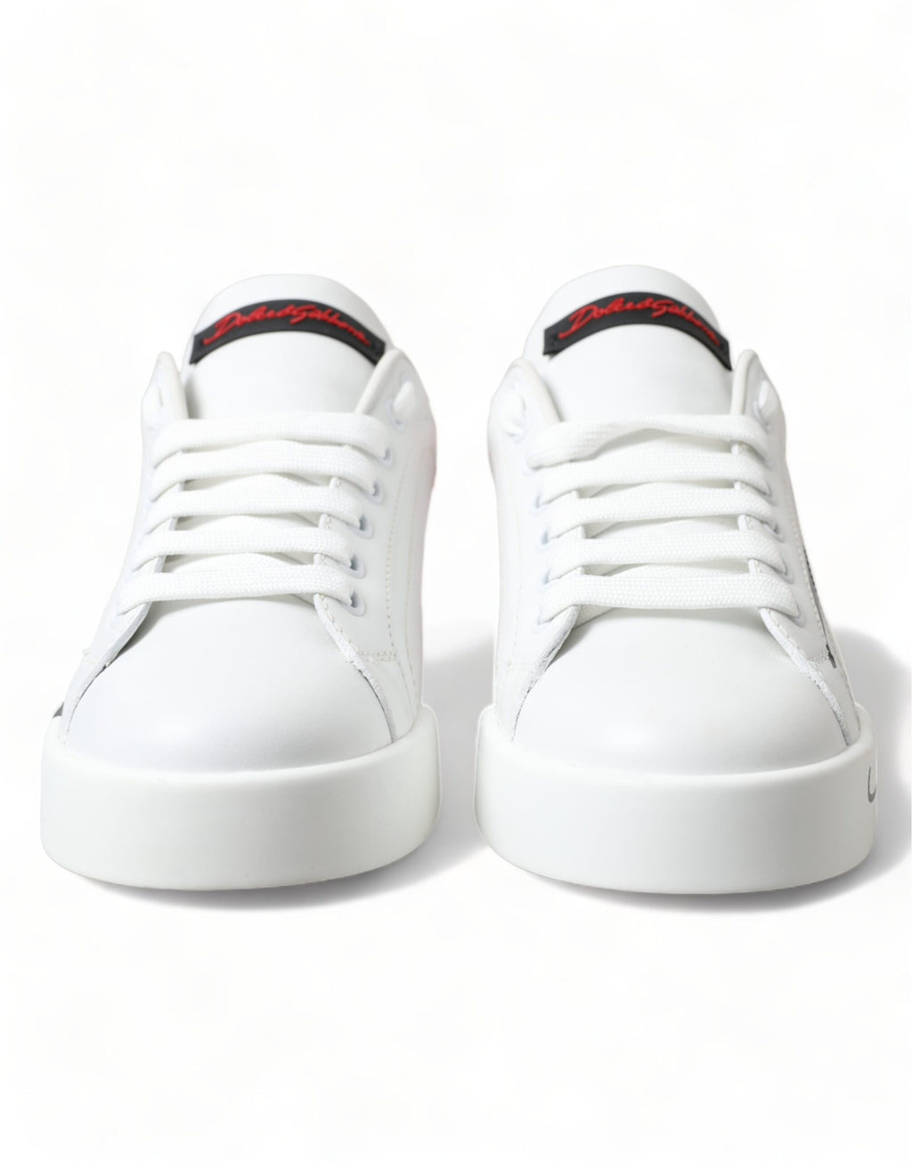 Dolce & Gabbana White Low Top Sneakers for Women detail view