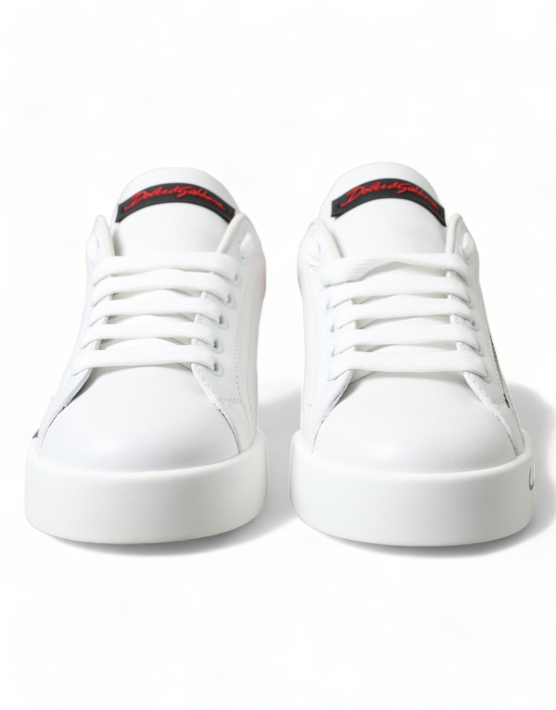 Dolce & Gabbana White Low Top Sneakers for Women detail view