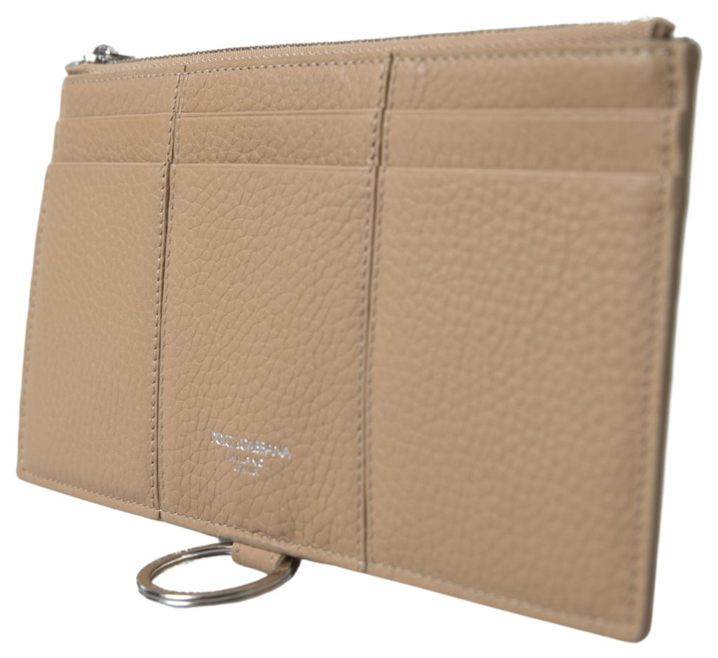 Dolce & Gabbana Beige Cardholders for Women side view