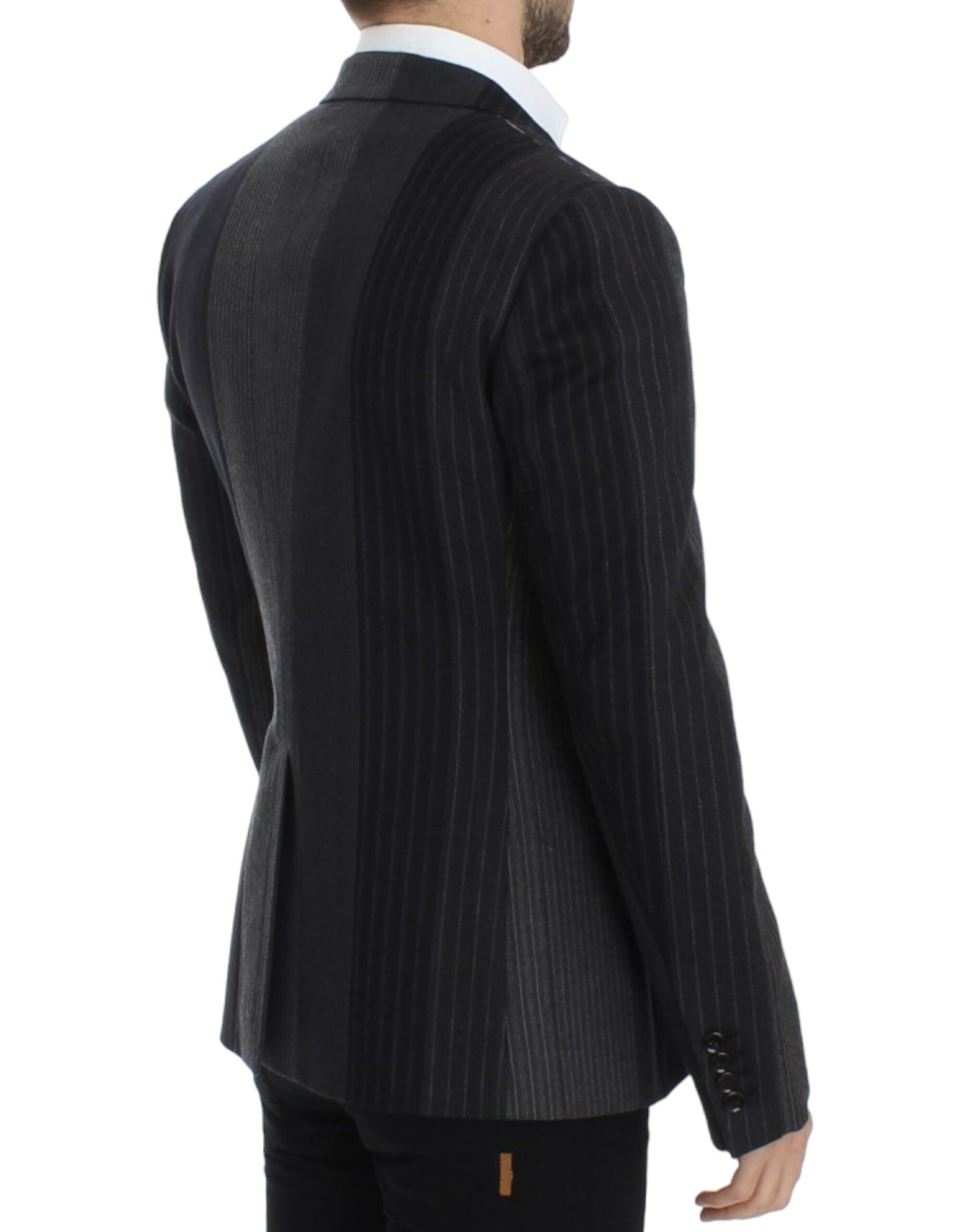 Dolce & Gabbana Grey Blazer for Men side view