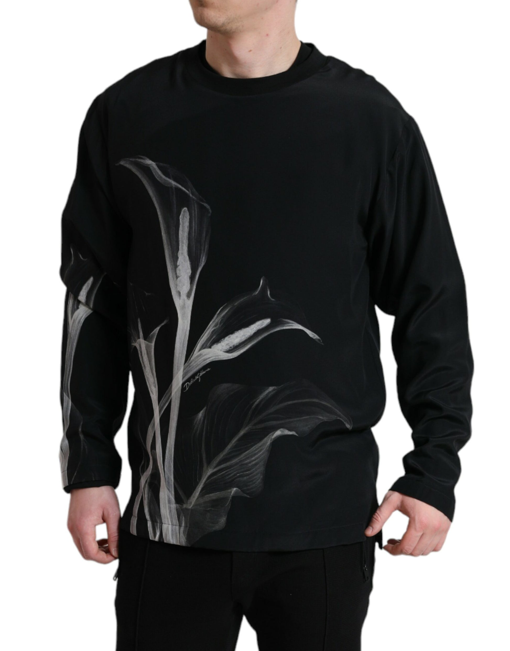 Dolce & Gabbana Black Sweatshirt for Men