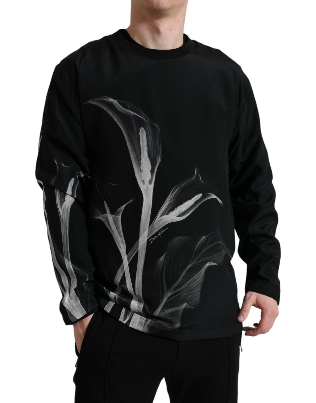 Dolce & Gabbana Black Sweatshirt for Men alternate view
